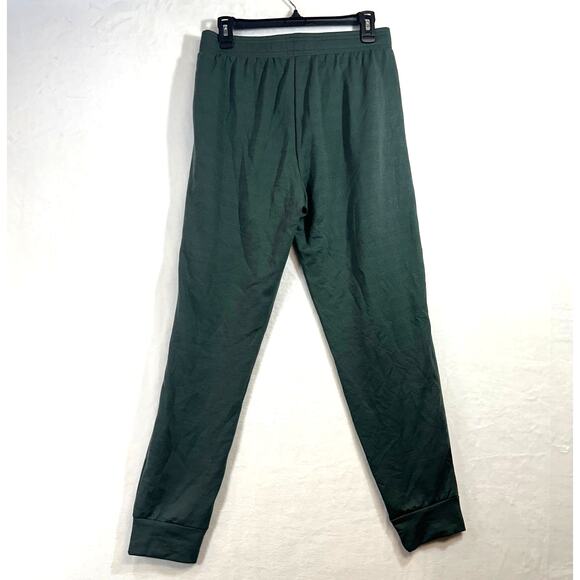 NWT Eddie Bauer Medium Heather Olive Joggers Sweatpants Green Lounge Women's - Picture 6 of 10